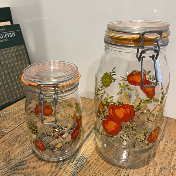 🫑 ARC FRANCE -Spice of Life" Glass Jars - 1L & 2L - Picture 11 of 14